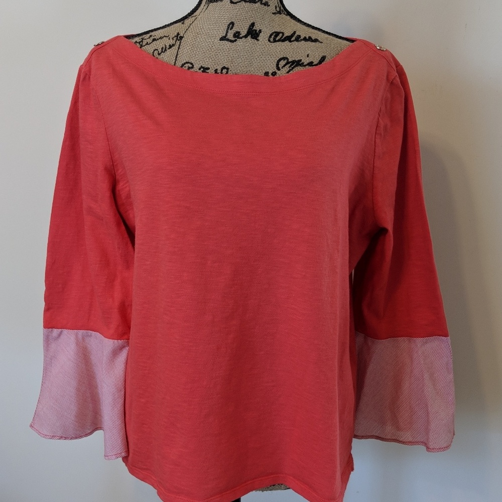 Tommy Hilfiger Top long sleeve shirt coral XL